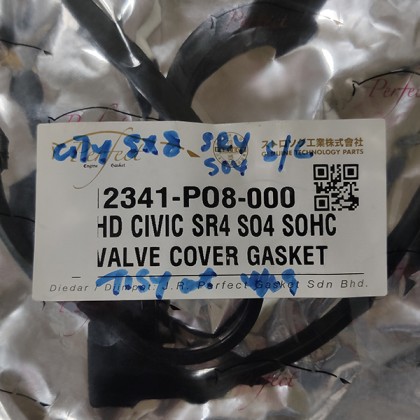 Valve Cover Gasket Honda Civic SR4 S04 Sx8 12341-PO8-000 Valve Cover Gasket Honda Civic SR4 S04 Sx8 12341-PO8-000