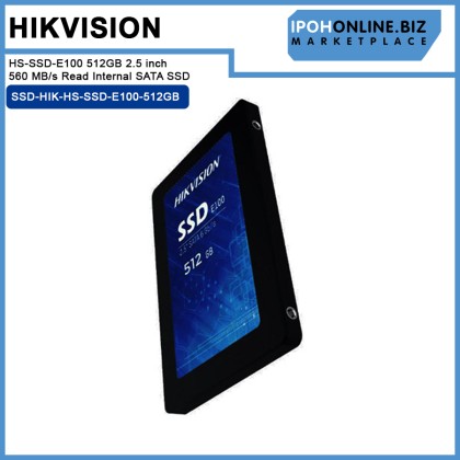 Hikvision HS-SSD-E100 512GB 2.5 inch 560 MB/s Read Internal SATA SSD Hikvision HS-SSD-E100 512GB 2.5 inch 560 MB/s Read Internal SATA SSD