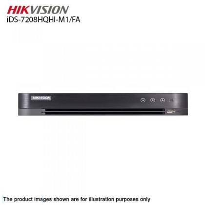 Hikvision iDS-7208HQHI/FA Analog 8CH 2MP 1080P H2.65 4In1 Turbo Accusense Face Recognition DVR Hikvision iDS-7208HQHI/FA Analog 8CH 2MP 1080P H2.65 4In1 Turbo Accusense Face Recognition DVR