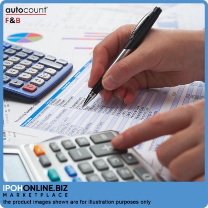 Autocount FnB 5.0 Full Setup Installation With Updated Version + 16GB Pendrive