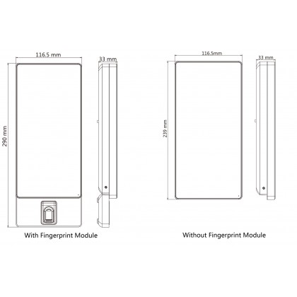Hikvision DS-K1T671M Door Access & Time Attendance Face Recognition Terminal - Mifare Card Hikvision DS-K1T671M Door Access & Time Attendance Face Recognition Terminal - Mifare Card