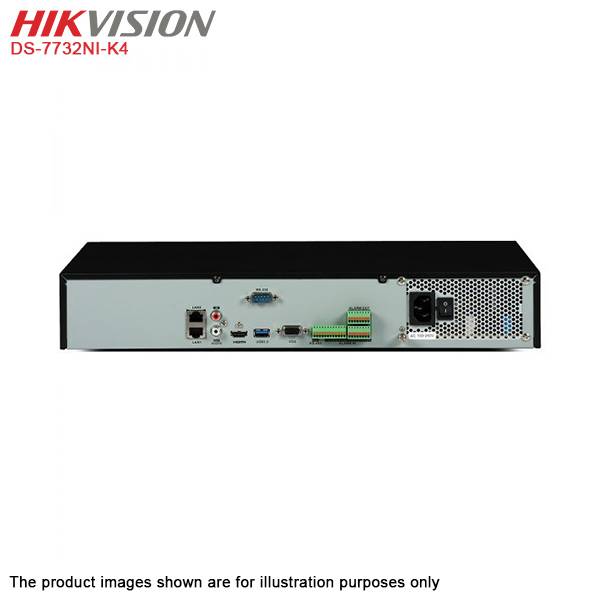 Hikvision DS-7732NI-K4 Network 32 channel 8MP Embedded 4K IP NVR +