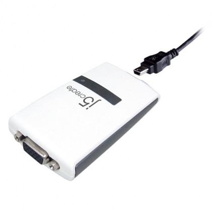 J5CREATE USB VGA Display Adapter (JUA190) J5CREATE USB VGA Display Adapter (JUA190)