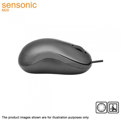 Sensonic M20 Wired Optical Mouse With Silent Key For Office And Home Use Sensonic M20 Wired Optical Mouse With Silent Key For Office And Home Use