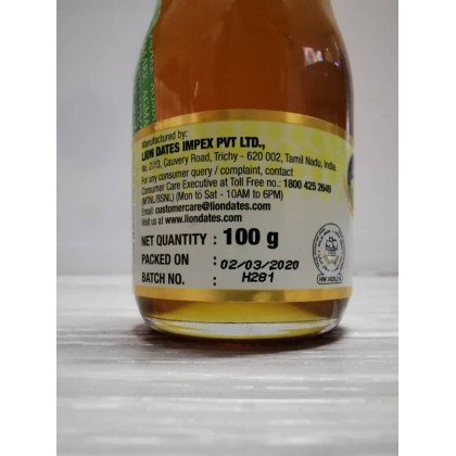 Lion Kashmir Honey agmark Grade A 100g Lion Kashmir Honey agmark Grade A 100g