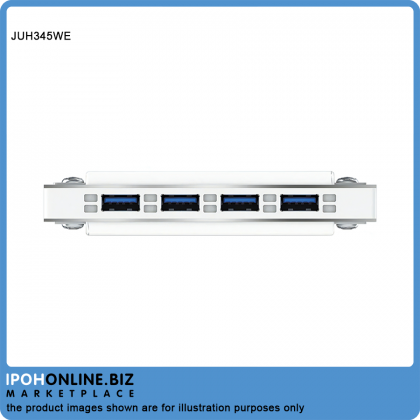 J5 Create JUH345WE Harmonica USB 3.0 4-Port HUB - White J5 Create JUH345WE Harmonica USB 3.0 4-Port HUB - White
