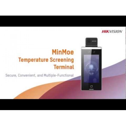 Hikvision MinMoe DS-K1TA70MI-T Face Recognition Terminal Temperature Screening Access Control Set Hikvision MinMoe DS-K1TA70MI-T Face Recognition Terminal Temperature Screening Access Control Set