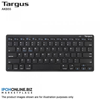 Targus AKB55 Multi-Platform Bluetooth Keyboard For Smartphone & Laptop