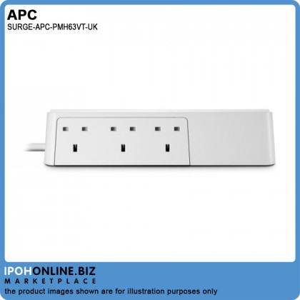 APC Surge Protector SurgeArrest 6 Outlets Socket Extension With Coax And Telephone Protection UK Socket APC Surge Protector SurgeArrest 6 Outlets Socket Extension With Coax And Telephone Protection UK Socket