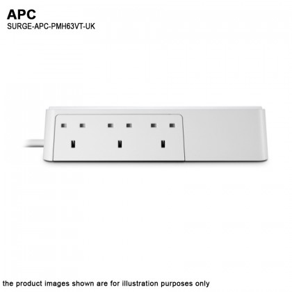 APC Surge Protector SurgeArrest 6 Outlets Socket Extension With Coax And Telephone Protection UK Socket APC Surge Protector SurgeArrest 6 Outlets Socket Extension With Coax And Telephone Protection UK Socket