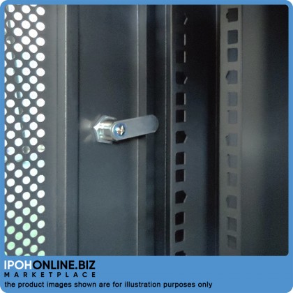 Server Rack 9U x 19" (600mm x 500mm x 450mm) Wall Mount - Perforated Door Server Rack 9U x 19" (600mm x 500mm x 450mm) Wall Mount - Perforated Door