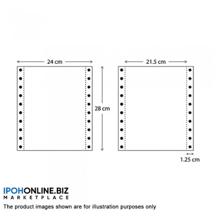 SONOFORM 9.5 X 11 Inch 1 PLY Woodfree Computer Form 2000 Fans - Red Box SONOFORM 9.5 X 11 Inch 1 PLY Woodfree Computer Form 2000 Fans - Red Box
