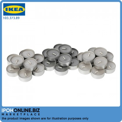 IKEA SINNLIG Scented Tealight Nutmeg Vanilla Natural 38mm Candles 30 Pieces Burning Time 4 Hour