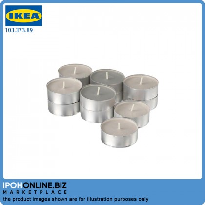 IKEA SINNLIG Scented Tealight Nutmeg Vanilla Natural 38mm Candles 30 Pieces Burning Time 4 Hour