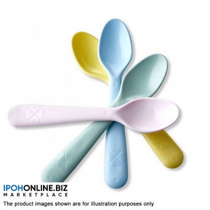 IKEA KIDS KALAS Spoon Mixed Colours Set of 4