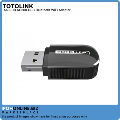 TOTOLINK A600UB AC600 USB Bluetooth WiFi Adapter - Bluetooth 4.2 + Wireless MU-MIMO 2.4GHz + 5GHz TOTOLINK A600UB AC600 USB Bluetooth WiFi Adapter - Bluetooth 4.2 + Wireless MU-MIMO 2.4GHz + 5GHz