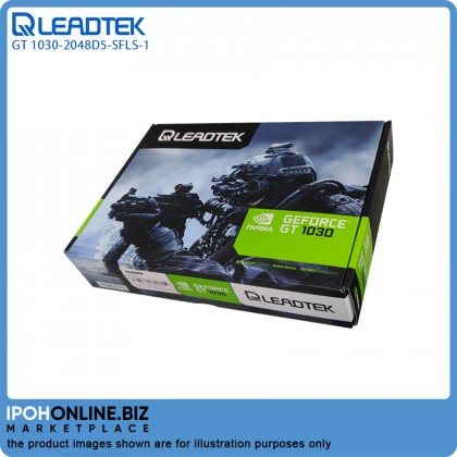 LEADTEK WinFast GeForce GT 1030 2GB GDDR5X DVI HDMI Graphics Card With Low Profile Bracket LEADTEK WinFast GeForce GT 1030 2GB GDDR5X DVI HDMI Graphics Card With Low Profile Bracket