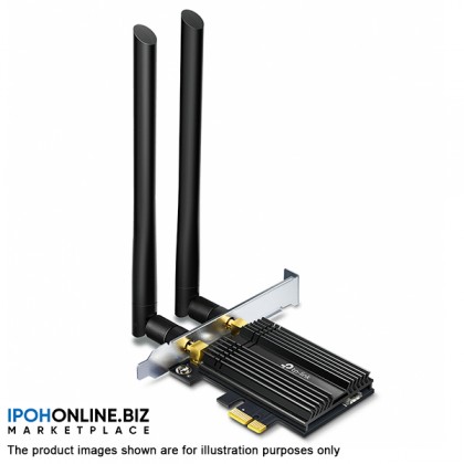TP-Link Archer TX50E AX3000 Wi-Fi 6 Bluetooth 5.0 OFDMA PCIe Adapter with Low-Profile Bracket TP-Link Archer TX50E AX3000 Wi-Fi 6 Bluetooth 5.0 OFDMA PCIe Adapter with Low-Profile Bracket