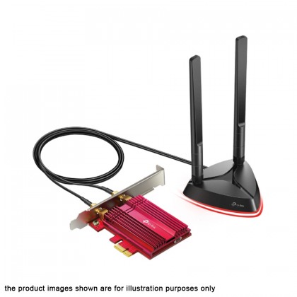 TP-Link Archer TX3000E AX3000 Wi-Fi 6 Bluetooth 5.0 Gaming PCIe Adapter with Low-Profile Bracket TP-Link Archer TX3000E AX3000 Wi-Fi 6 Bluetooth 5.0 Gaming PCIe Adapter with Low-Profile Bracket