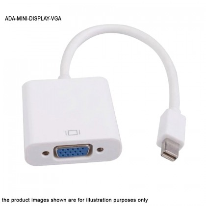 Mini Display Port To VGA Adaptor Mini Display Port To VGA Adaptor