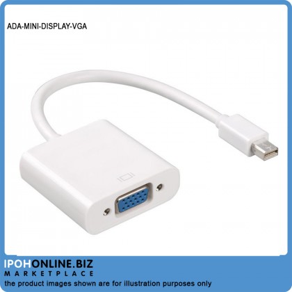 Mini Display Port To VGA Adaptor Mini Display Port To VGA Adaptor