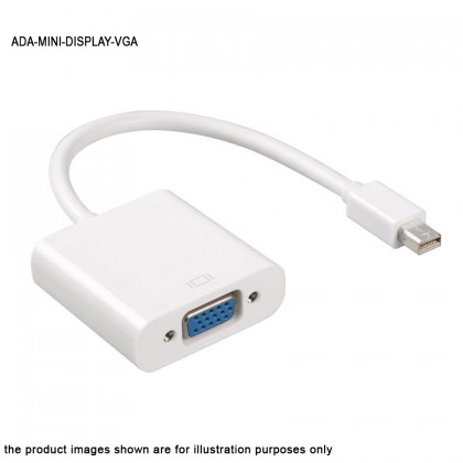 Mini Display Port To VGA Adaptor Mini Display Port To VGA Adaptor