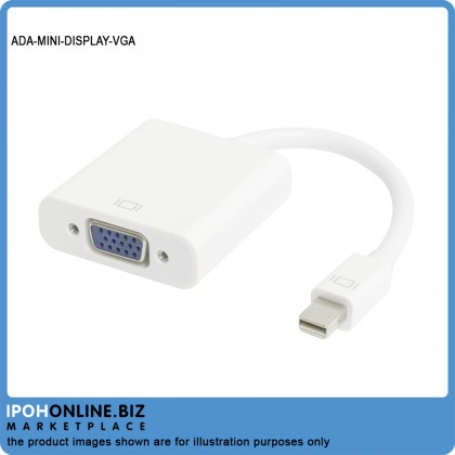 Mini Display Port To VGA Adaptor Mini Display Port To VGA Adaptor