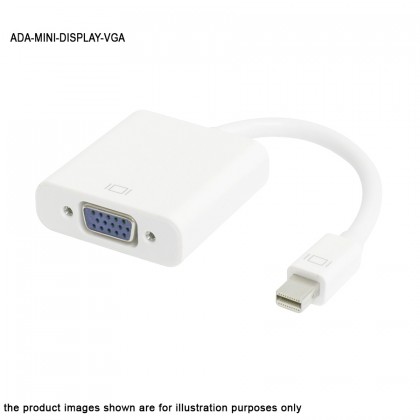 Mini Display Port To VGA Adaptor Mini Display Port To VGA Adaptor