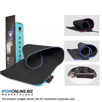 Rasure LED RGB Colorful USB Gaming Mouse Pad for Gamer RS-01 Rasure LED RGB Colorful USB Gaming Mouse Pad for Gamer RS-01