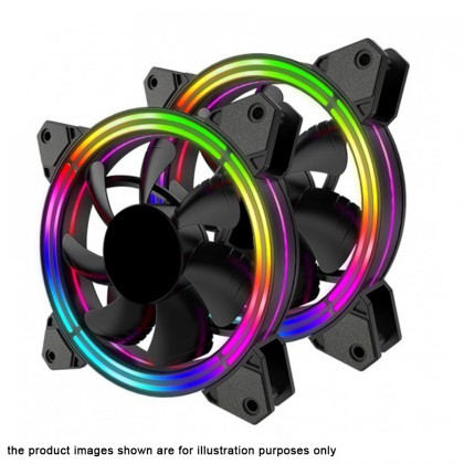 HALO RGB 12CM PC Fan HALO RGB 12CM PC Fan