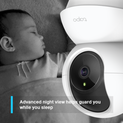 TP-Link Tapo C200 Full HD Pan Tilt Home Security Wi-Fi Camera + FOC 32GB MicroSD TP-Link Tapo C200 Full HD Pan Tilt Home Security Wi-Fi Camera + FOC 32GB MicroSD