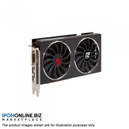 PowerColor Red Dragon AMD Radeon RX 5500 XT 8GB GDDR6 DVI DP HDMI Gaming Graphics Card PowerColor Red Dragon AMD Radeon RX 5500 XT 8GB GDDR6 DVI DP HDMI Gaming Graphics Card