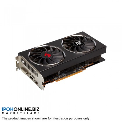 PowerColor Red Dragon AMD Radeon RX 5500 XT 8GB GDDR6 DVI DP HDMI Gaming Graphics Card PowerColor Red Dragon AMD Radeon RX 5500 XT 8GB GDDR6 DVI DP HDMI Gaming Graphics Card