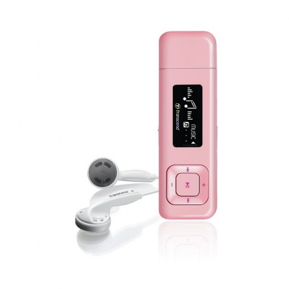 Transcend Digital Music Player 8GB MP330 MP3 Player - Pink Transcend Digital Music Player 8GB MP330 MP3 Player - Pink