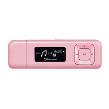 Transcend Digital Music Player 8GB MP330 MP3 Player - Pink Transcend Digital Music Player 8GB MP330 MP3 Player - Pink