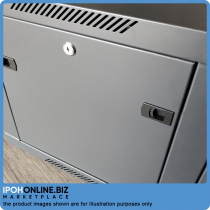 E Rack 9U Wall Mount Rack Equipment 19" 540mm(W) x 500mm(D) x 435mm(H) - Perforated Door E Rack 9U Wall Mount Rack Equipment 19" 540mm(W) x 500mm(D) x 435mm(H) - Perforated Door