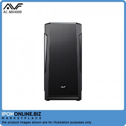 AVF MX4000 Premium Micro ATX Gaming USB 3.0 Black Tower PC Case With Mesh Front Panel AVF MX4000 Premium Micro ATX Gaming USB 3.0 Black Tower PC Case With Mesh Front Panel