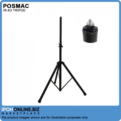 Posmac IR-K3 Infrared Thermometer Forehead Digital Display USB Charging + Battery + Tripod Stand Posmac IR-K3 Infrared Thermometer Forehead Digital Display USB Charging + Battery + Tripod Stand