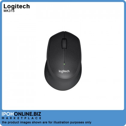 MK315 Quiet Wireless Keyboard Mouse Combo 