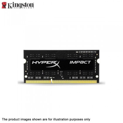 Kingston HyperX Impact 8GB DDR3L 1600 SODIMM Notebook Gaming RAM Kingston HyperX Impact 8GB DDR3L 1600 SODIMM Notebook Gaming RAM