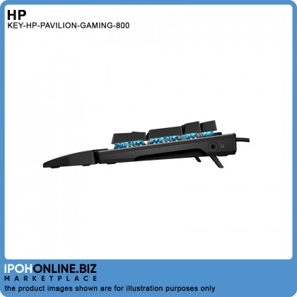 HP Pavilion USB Wired LED Mechanical Gaming Keyboard 800 - 5JS06AA#UUF HP Pavilion USB Wired LED Mechanical Gaming Keyboard 800 - 5JS06AA#UUF