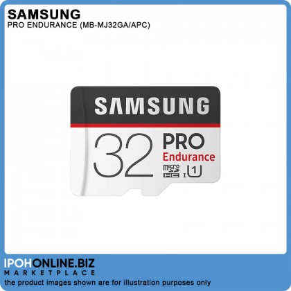 Samsung PRO Endurance MicroSD Memory Card 32GB With SD Adapter 4K Ultra HD - CCTV Bodycam Dashcam Samsung PRO Endurance MicroSD Memory Card 32GB With SD Adapter 4K Ultra HD - CCTV Bodycam Dashcam