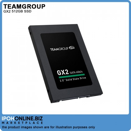 TEAMGROUP GX2 512GB 2.5 inch SATA SSD TEAMGROUP GX2 512GB 2.5 inch SATA SSD