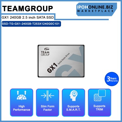 TEAMGROUP GX1 240GB 2.5 inch SATA SSD TEAMGROUP GX1 240GB 2.5 inch SATA SSD