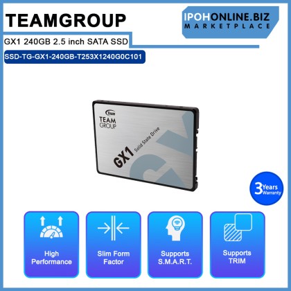 TEAMGROUP GX1 240GB 2.5 inch SATA SSD TEAMGROUP GX1 240GB 2.5 inch SATA SSD