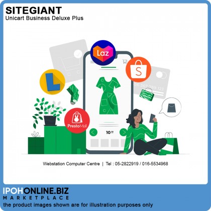 Sitegiant Unicart Business Deluxe Plus Malaysia Best E-Commerce Platform - FOC 16GB PenDrive / Online Training / 1 Year Unlimited Call Support Maintenance Sitegiant Unicart Business Deluxe Plus Malaysia Best E-Commerce Platform - FOC 16GB PenDrive / Online Training / 1 Year Unlimited Call Support Maintenance