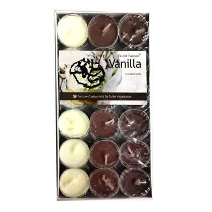 Talent Fareast Vanilla Scented Tealight Candles 36 Pieces Burning time 4 hr Talent Fareast Vanilla Scented Tealight Candles 36 Pieces Burning time 4 hr