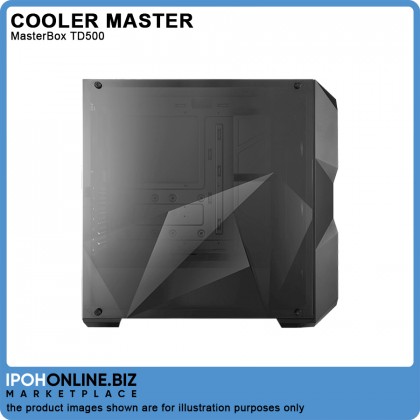 Cooler Master MasterBox TD500 Mesh Black ARGB Mid Tower Case Cooler Master MasterBox TD500 Mesh Black ARGB Mid Tower Case