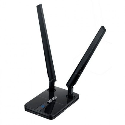 ASUS USB-N14 Wireless-N300 USB Adapter with High-gain Dual 5ddbi Detachable Antenna ASUS USB-N14 Wireless-N300 USB Adapter with High-gain Dual 5ddbi Detachable Antenna