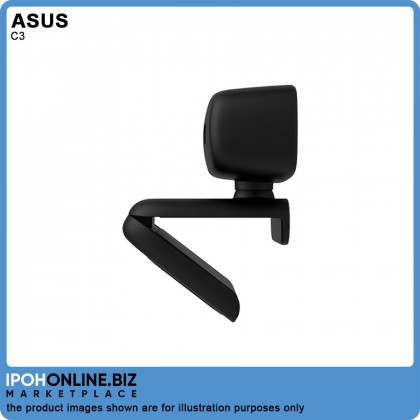 ASUS Webcam C3 Full HD 1080p@30fps Video USB Camera With Beamforming Microphone ASUS Webcam C3 Full HD 1080p@30fps Video USB Camera With Beamforming Microphone